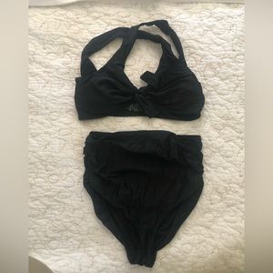 Albion fit high waist swimsuit set